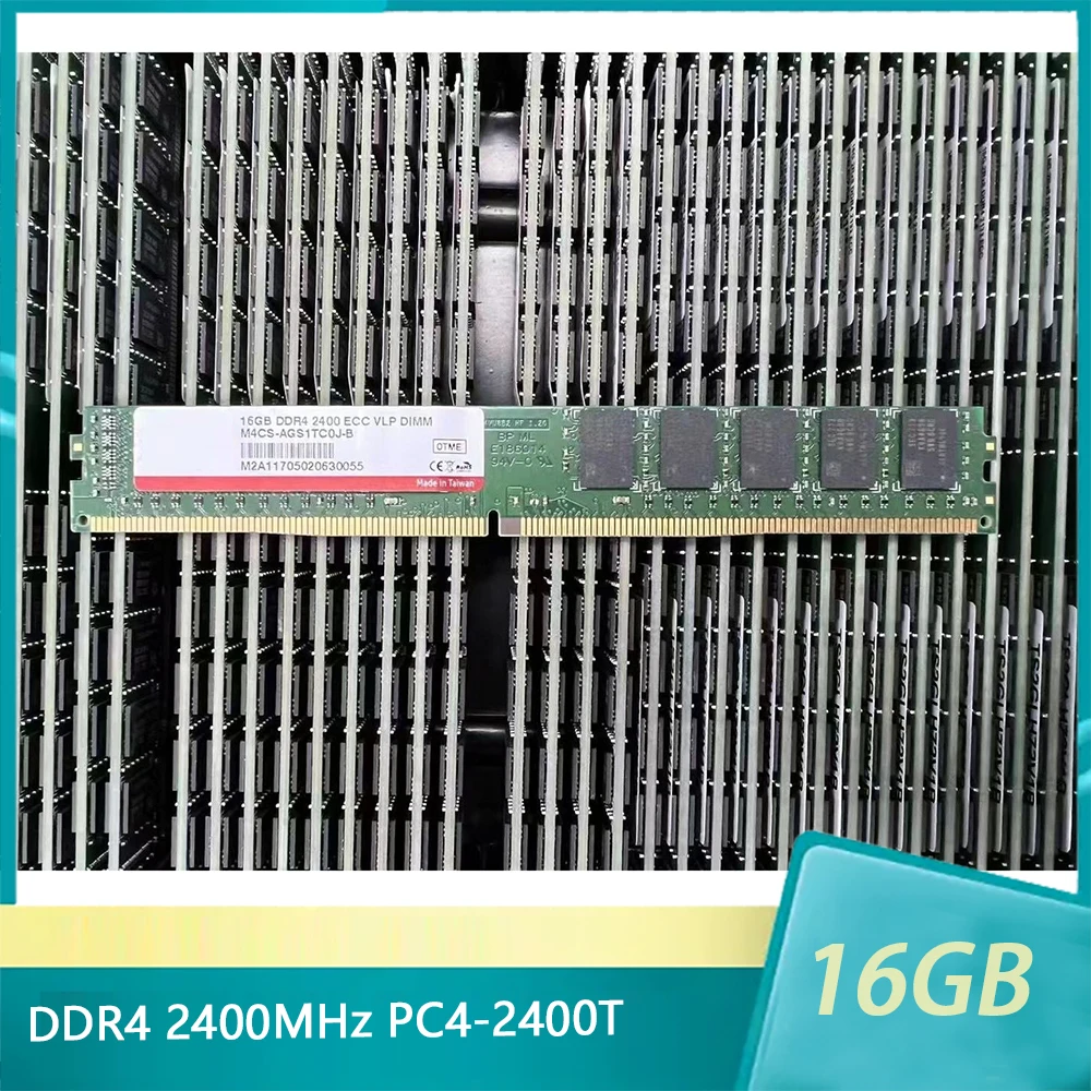 1 Uds 16GB DDR4 2400MHz RAM para memoria de servidor Innodisk PC4-2400T ECC VLP DIMM media tira estrecha en U - imagen 2