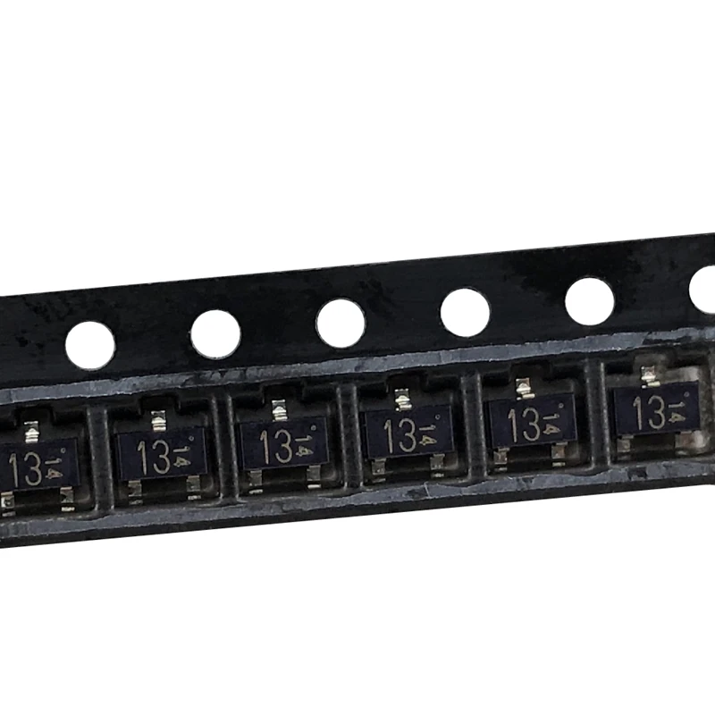 Transistores digitales DTA143EKAT146 SOT-23, transistores digitales DTA143EKA DTA143 SMD, resistencia de polarización integrada, marcado 13, 50 piezas
