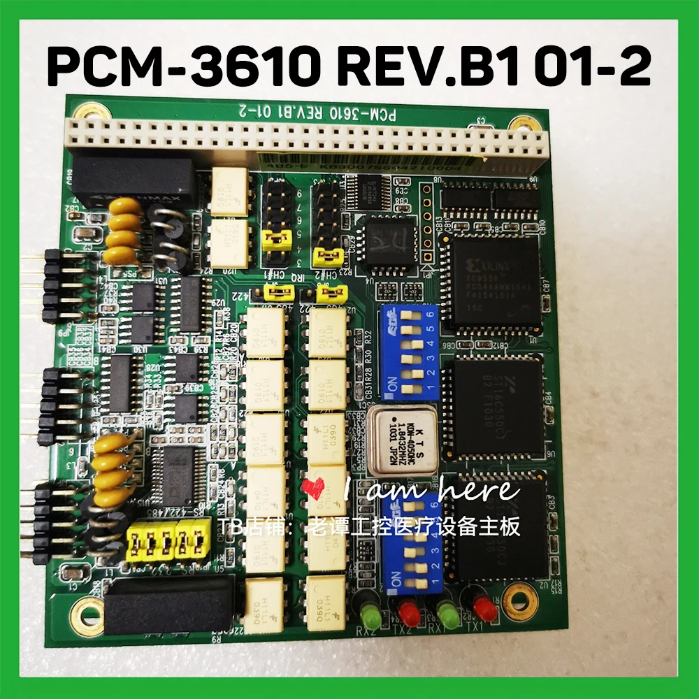 Placa base de control industrial Buena calidad PCM-3610 REV.B1 01-2 - imagen 3
