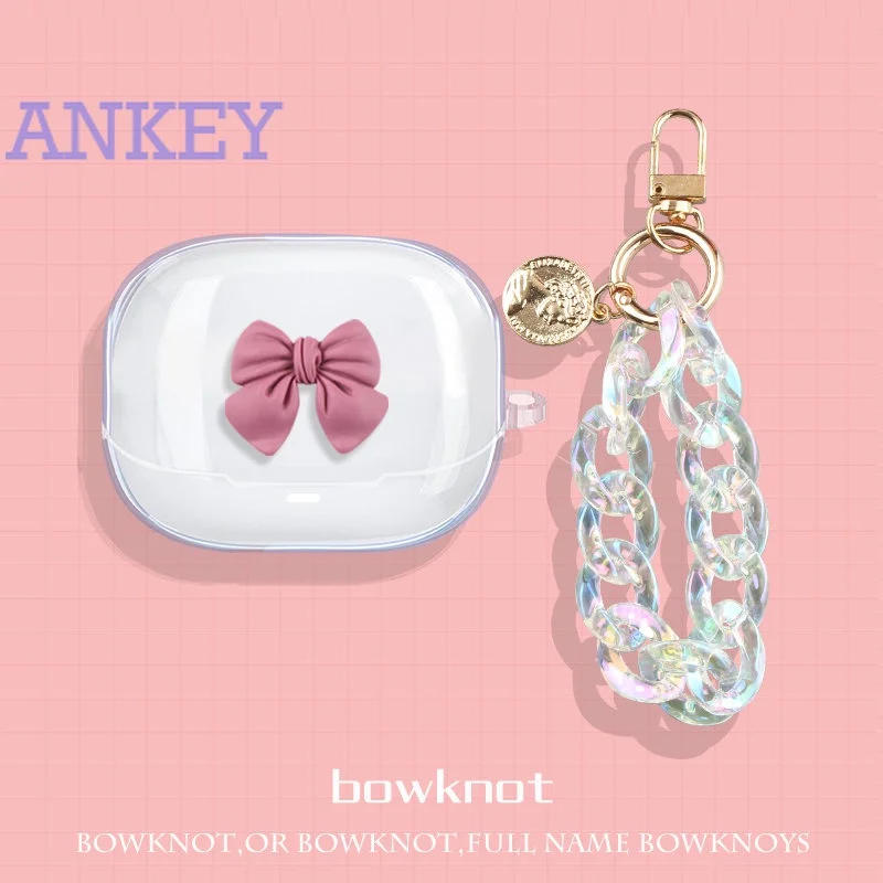 Baseus-funda protectora para auriculares Bowie M2s, bonita carcasa de dibujos animados para auriculares Bluetooth, accesorios para auriculares TWS portátiles - imagen 5