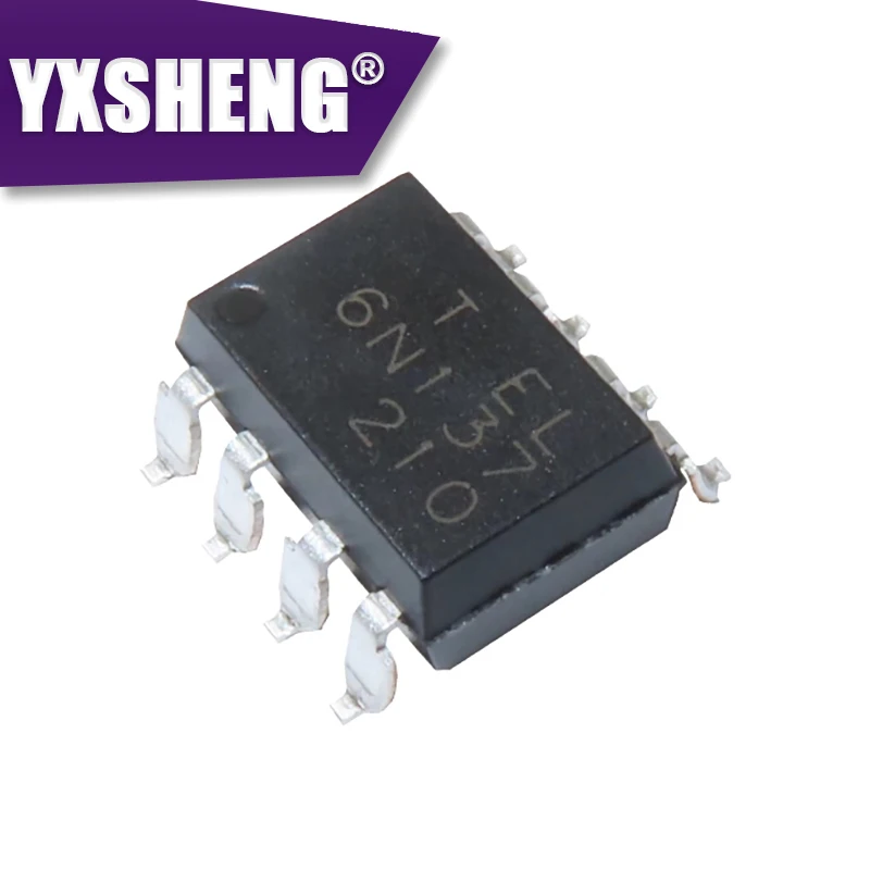 5/10 Uds 6N137S SOP-8 EL6N137S 6N137 SOP-8 aislador óptico de alta velocidad SMD nuevo y Original IC - imagen 2