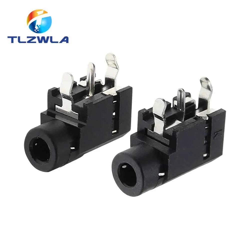 10 Uds PJ-314A 3,5 Mm doble canal, toma de auriculares de Audio estéreo PJ-314 conector de Audio mono canal de 3 pines - imagen 3