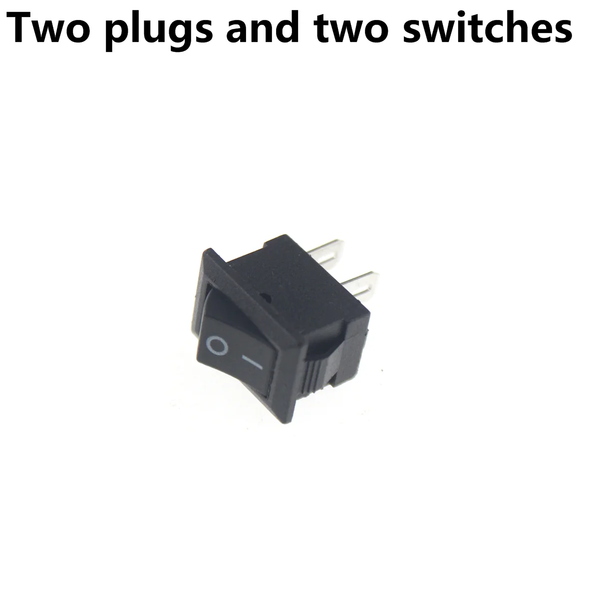 Interruptor de botón pulsador 20 piezas, 10x15mm, SPST, 2 pines, 3A, 250V, KCD11, interruptor basculante de encendido/apagado para barco, 10MM x 15MM, negro, rojo y blanco - imagen 4