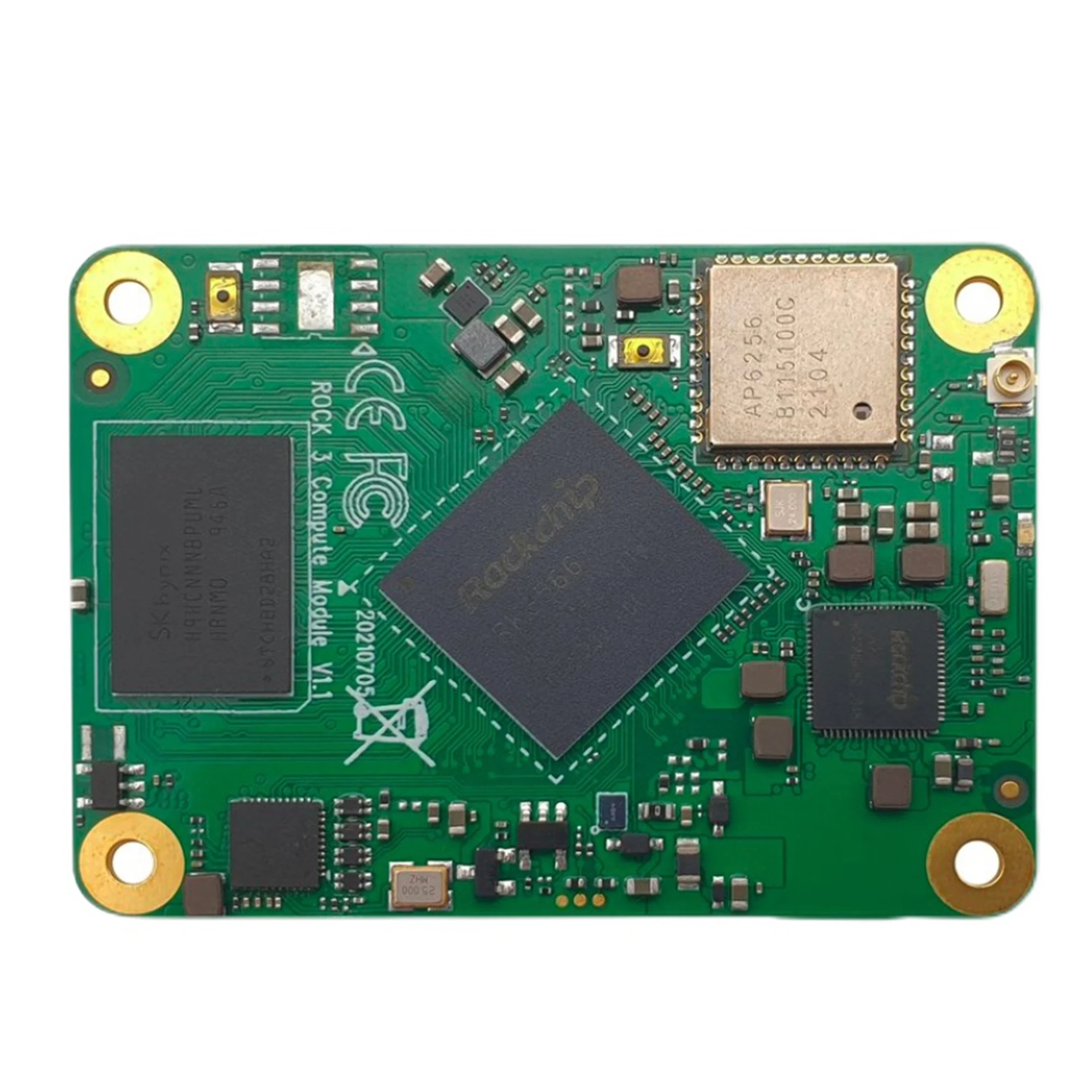 Módulo de placa central Radxa CM3 con chip Rockchip Micro Rk3566 Wifi BT
