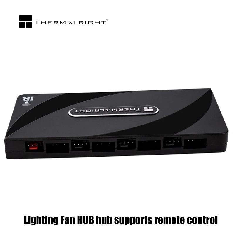 Ventilador Thermalright y ARGB HUB X8 1 a 8 expansión 4 pines PWM ventilador Hub 3 pines 5V ARGB divisor Hub controlador piezas de refrigeración de PC - imagen 5