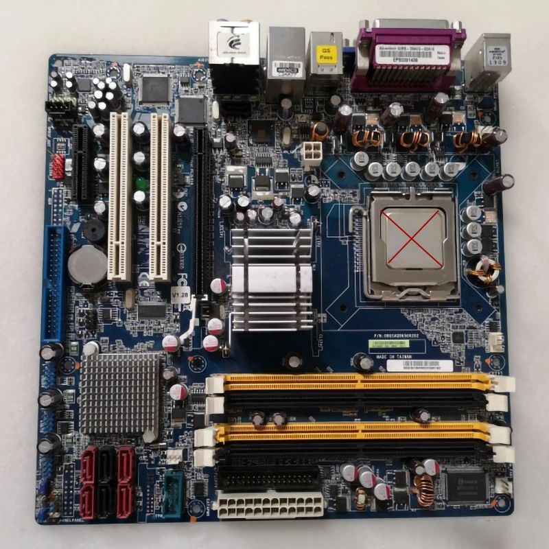 Placa base Original para ordenador Industrial ADVANTECH, puerto de red único, AIMB-564 AIMB-564VG AIMB-564VG-00A1E - imagen 2