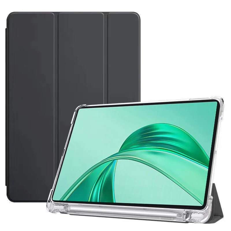 Para Huawei Honor Pad X8A funda con portalápices soporte trasero de TPU triple plegable para Honor Pad X8A NDL-W09 funda para tableta de 11 pulgadas - imagen 2
