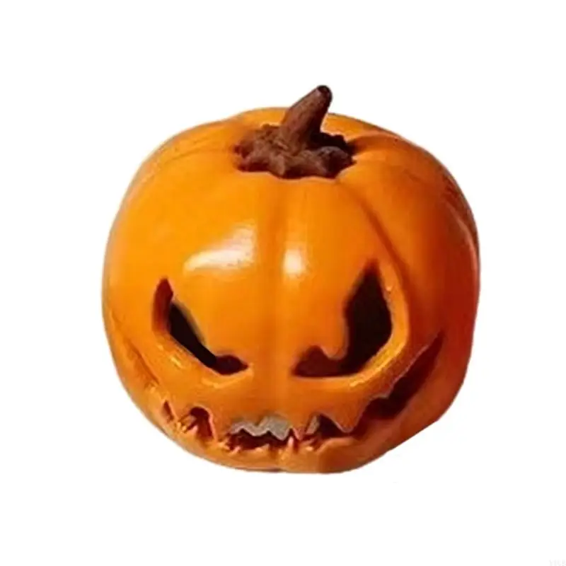 Y1UB-teclas de resina únicas con forma de calabaza para Halloween, para teclados mecánicos y jugadores, regalo, 1 ud.