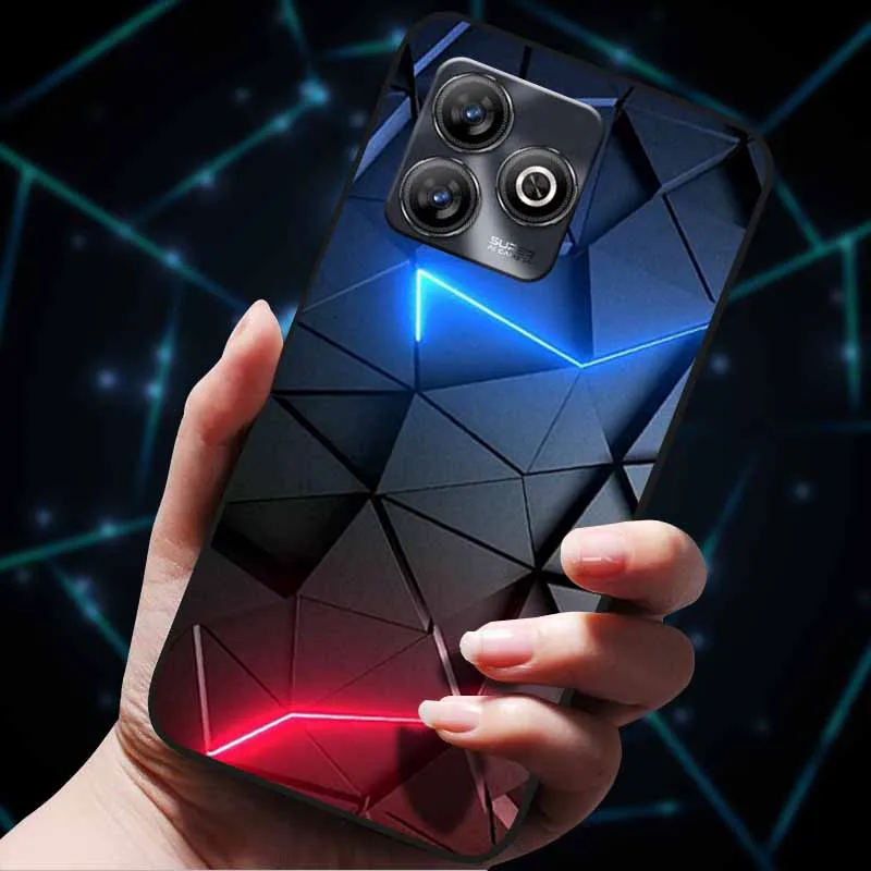 Para TCL 20 Pro 5G fundas de moda suave TPU fundas traseras de silicona para TCL 20Pro 5G funda trasera de gato de dibujos animados Coque parachoques TCL20Pro T810H - imagen 3