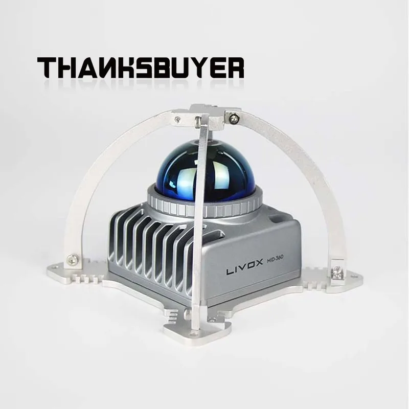 Cubierta del soporte de montaje LiDAR Mount LiDAR para sensores LIVOX MID-360 y RoboSense Airy LiDAR - imagen 3