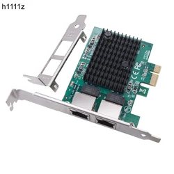 Tarjeta Red PCIe 2.5G Adaptador Dual Puerto RTL8125BG Ethernet