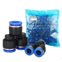 Conector neumático rápido Apy de tres vías para tubo 4-16 mm