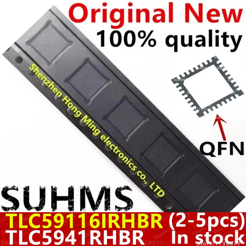 (2-5 piezas) 100% nuevo TLC59116IRHBR TLC59116 Y59116 TLC5941RHBR TLC5941 5941 QFN-32