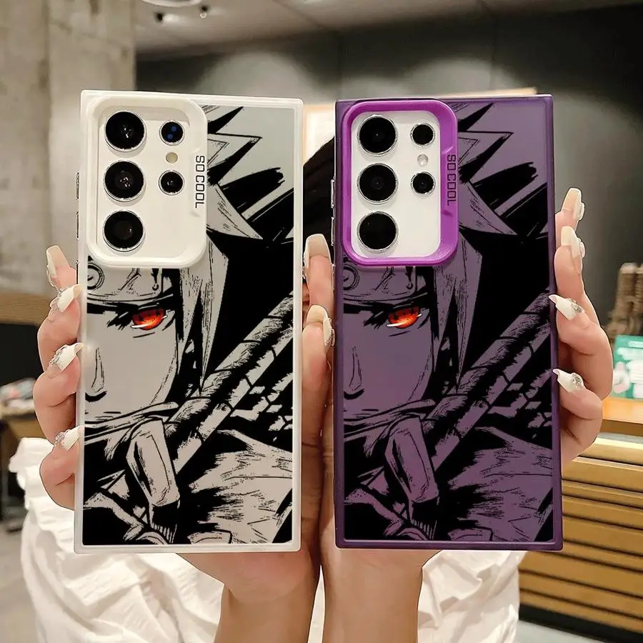 Sasuke Naruto Funda blanda para Samsung Galaxy S24 FE S23 S22 S20 Plus S25 S21 Note 20 Ultra S23 - imagen 2