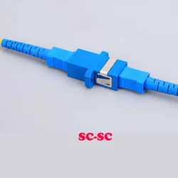 Adaptador de fibra óptica SC/UPC monomodo simplex con brida