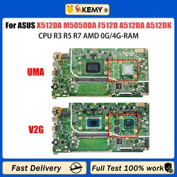 AKEMY Placa base para portátil ASUS X512DA/X512DK/S512DA/X712DA/X712DK