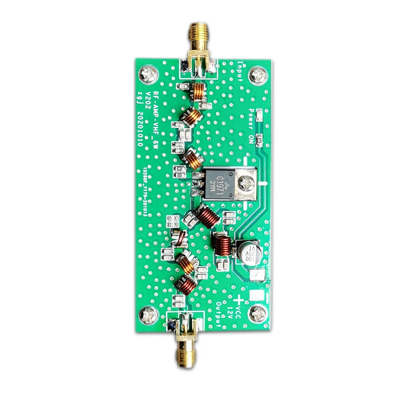 Amplificador de potencia de radiofrecuencia VHF FM de 6w 140 - 170mhz 88 - 108mhz para transmisor de Radio Amateur walkie - talkie VHF RF AMP - imagen 3