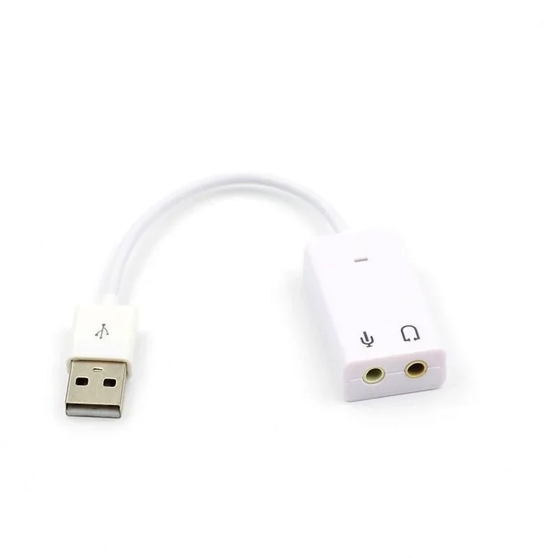 Tarjeta de sonido USB externa 7,1, conector de 3,5mm, adaptador de Audio USB, auricular, micrófono, tarjeta de sonido para Macbook, ordenador, portátil y PC - imagen 3