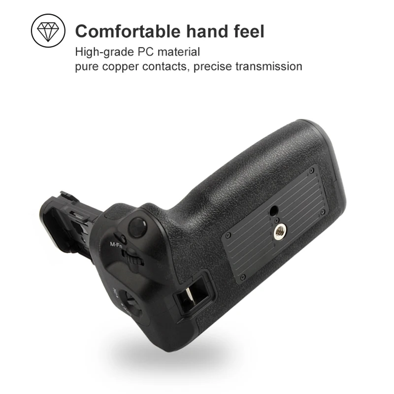BG-R10 Empuñadura de batería Accesorios de energía cerámica BGR10 para Canon EOS R5 R6 R5C Micro cámara única LP-E6N LP-E6NH - imagen 2