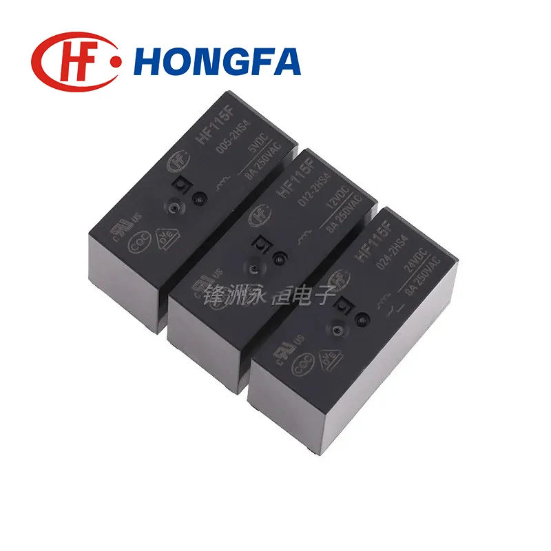 5 uds JQX HF115F - 005 012 024 -1HS3 1ZS1 1ZS3 2HS4 2ZS4 5PIN 6PIN 8A 12A 16A 5V 12V 24V relé de potencia - imagen 4