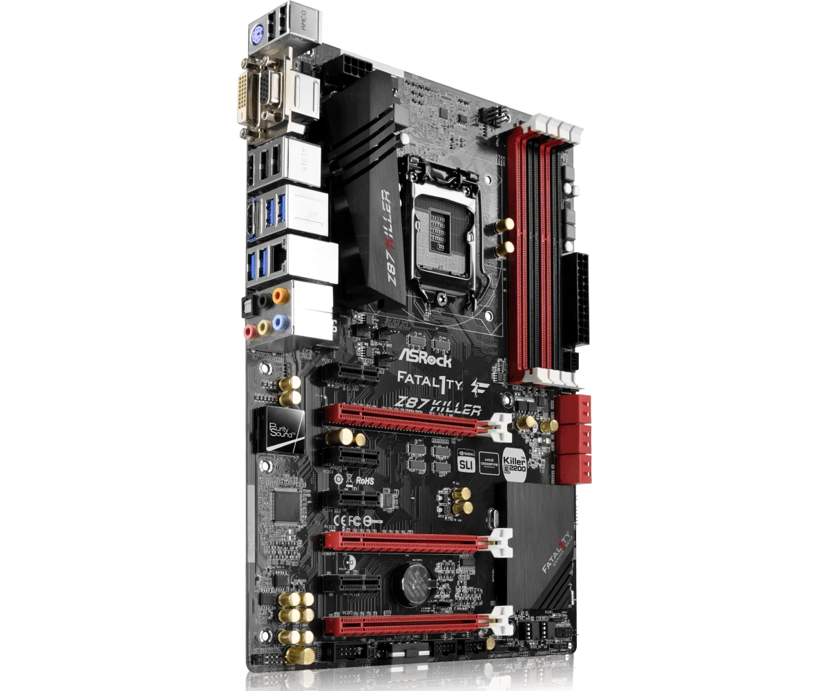 ASROCK Fatal1ty Z87 Killer placa base LGA 1150 Intel Z87 DDR3 32GB ATX compatible con i7-4790 i5-4460 i3-4350 G3450 i3-4370 i7-4770 - imagen 4