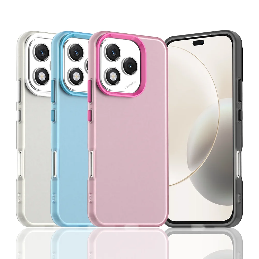 Funda esmerilada para Honor 400 Lite, funda para Honor 400 Lite, Fundas, mate, translúcido, PC, Color caramelo, parachoques de teléfono Honor 400 Lite