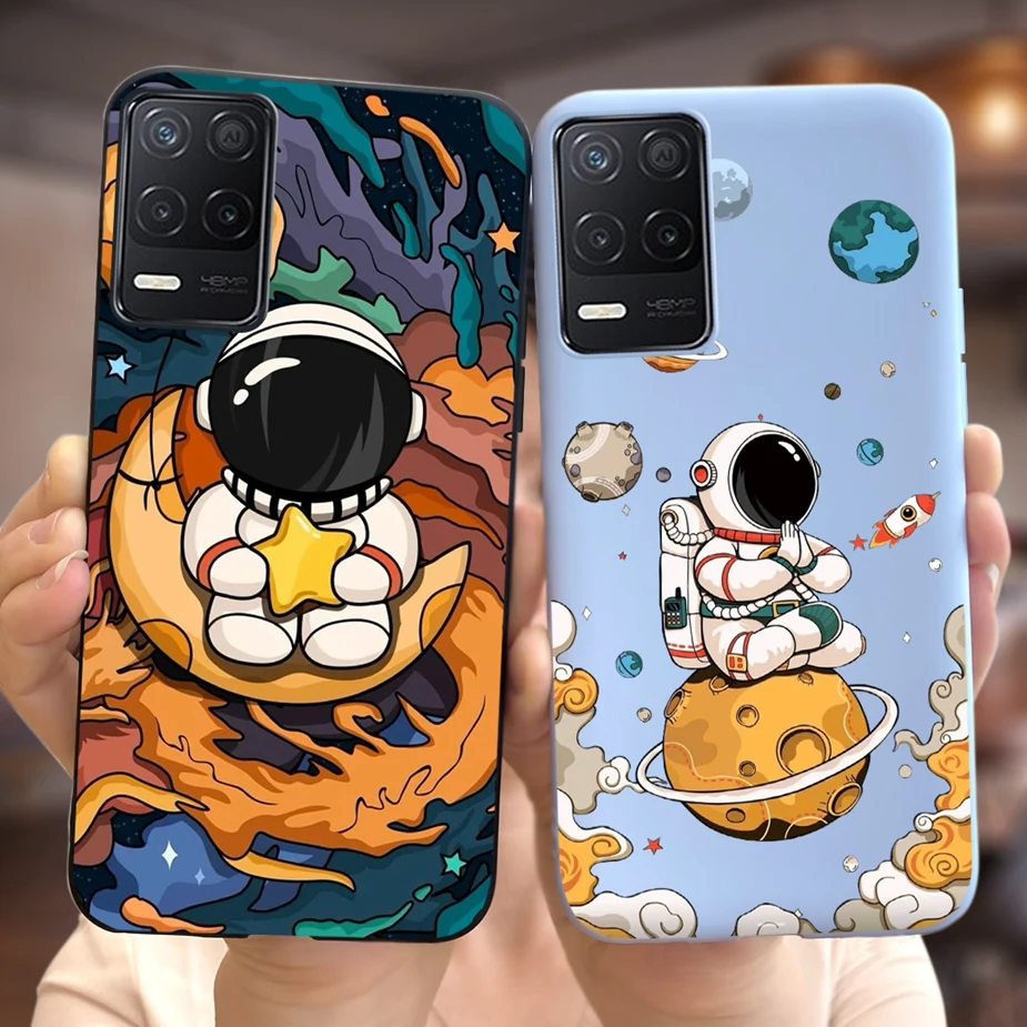 Para Realme 8 5G funda RMX3241 Linda funda pintada de moda funda de teléfono de silicona suave para Realme 8S Realme8 S 5G RMX3381 Fundas Coque - imagen 5