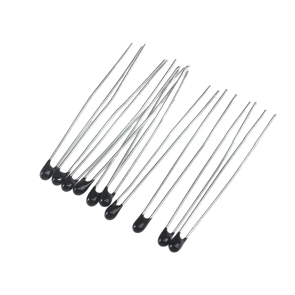 Kit surtido de resistencias térmicas de piezas, MF52, NTC, resistencias, 10 valores x 10 piezas, 1K, 2K, 3K, 100K, 5K, 10K, 20K, 47K, 50K, 4,7 K, 100