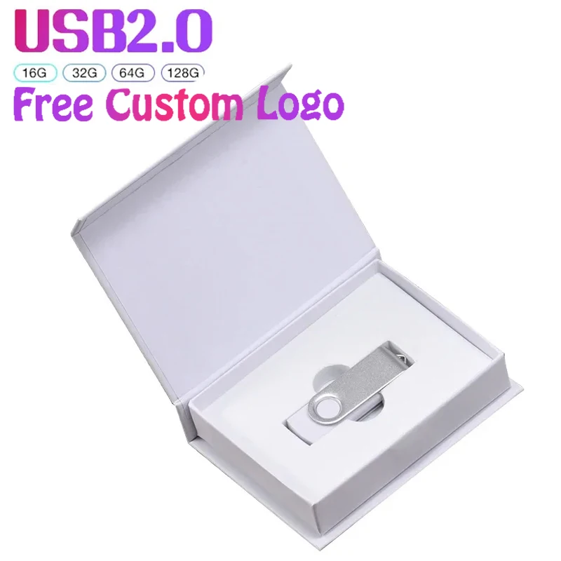 Pendrive USB 3.0 Personalizado Negro Logo