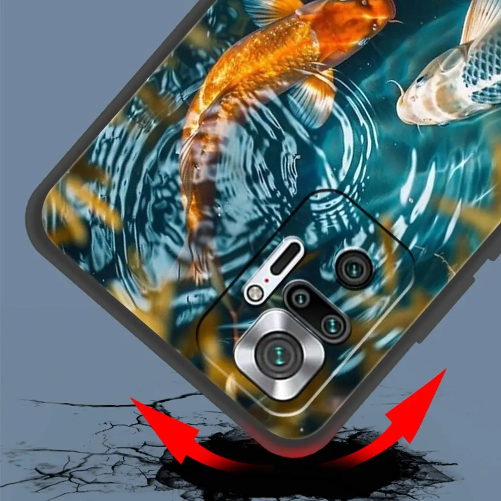 Funda de teléfono para pesca de carpa, funda de silicona suave para Xiaomi Redmi Note 14 13 12 5G 9S 9 10 11 Pro Plus 9T 14C 13C 12C 10C 9C 9A - imagen 5