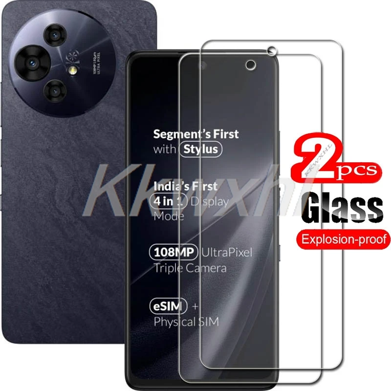 2 uds para TCL 60 NxtPaper cubierta de vidrio templado en TCL60 XE TCL50PRO TCL50 50PRO 50 NXTPAPER 5G Protector de pantalla película transparente