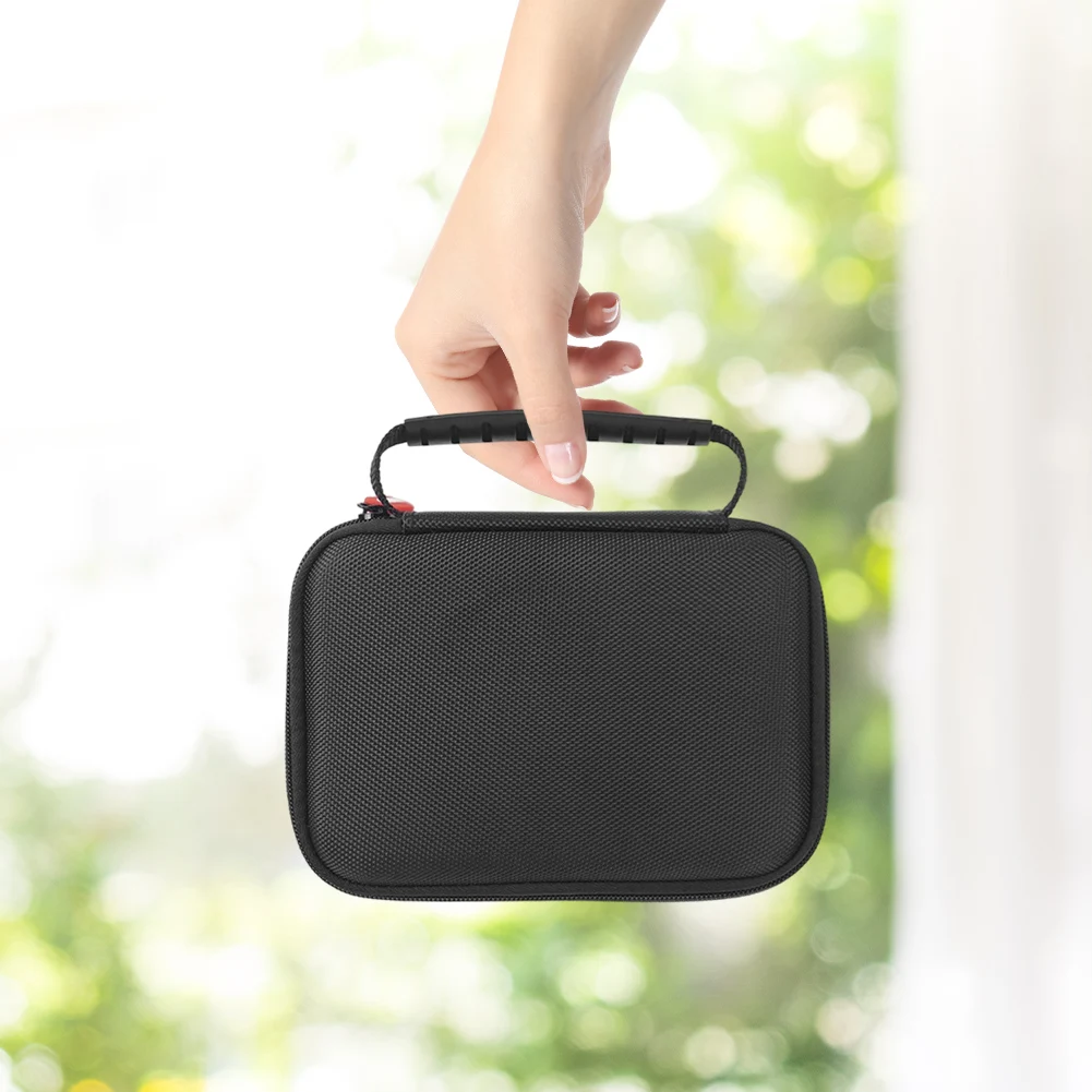 Bolsa de almacenamiento de viaje EVA, estuche rígido antiarañazos con bolsa de malla, bolsa de transporte de viaje para consola de juegos portátil ANBERNIC RG40XXV - imagen 3