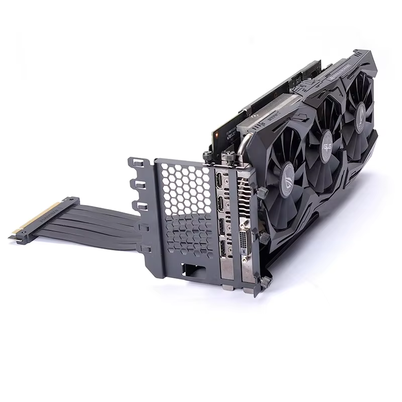 Phanteks Cable Elevador GPU PCIe 4.0 X16 Vertical Soporta Montaje - imagen 5