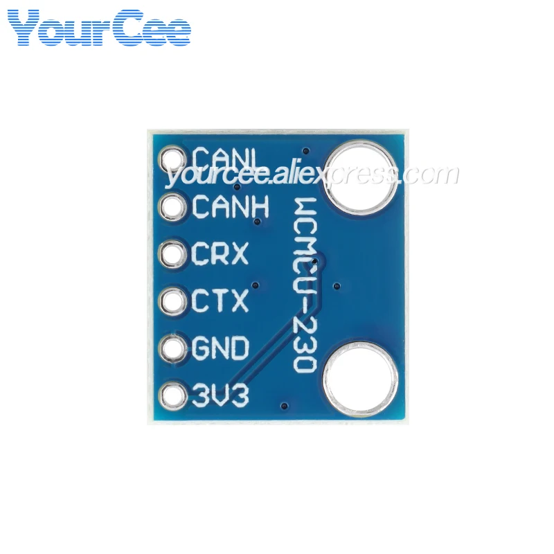 10 uds/1 unidad SN65HVD230 módulo transceptor de bus CAN de alta velocidad MCP2551 interfaz de bus de protocolo de comunicación CAN - imagen 4