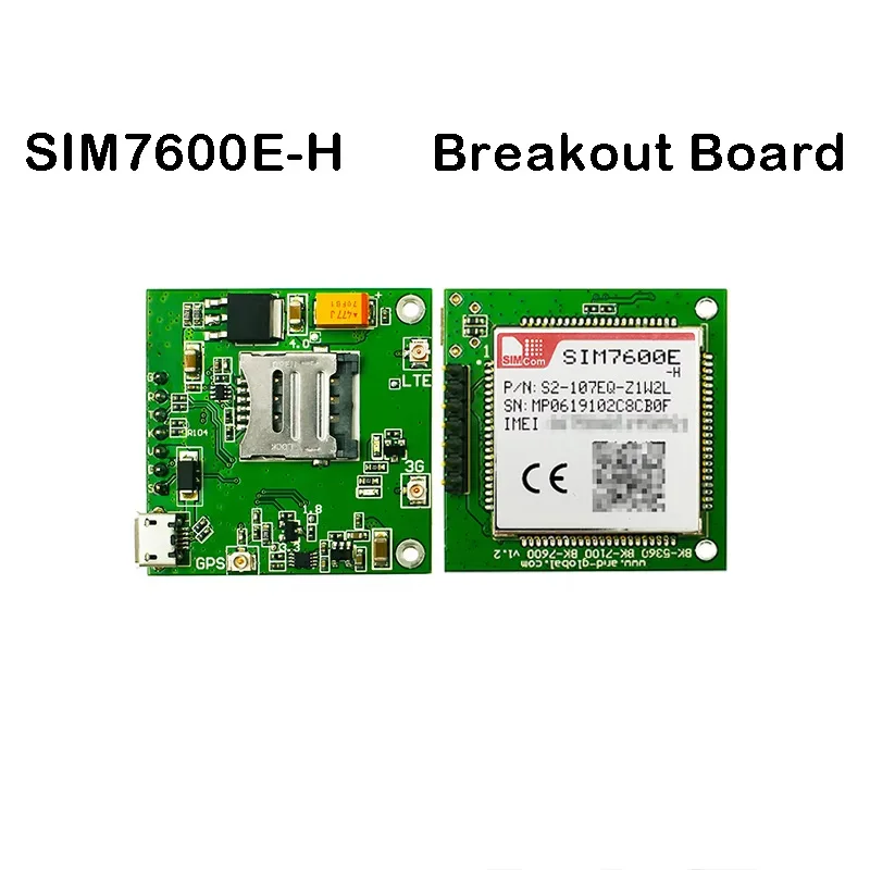 Placa de ruptura del módulo SIMCOM SIM7600E-H LTE Cat4, placa SIM7600ECore de bajo costo LTE-FDD B1 B3 B7 B8 B20 - imagen 2