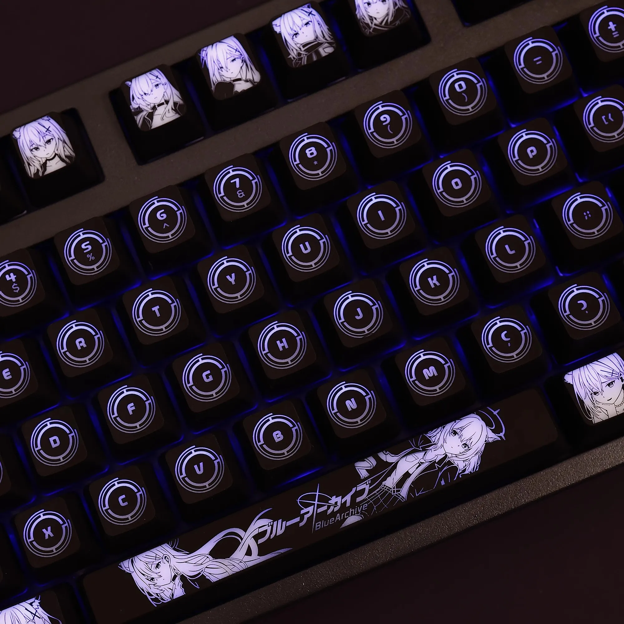 Teclas retroiluminadas para Logitech G610, Gpro X, Razer, BlackWidow, Huntsman, Corsair K70, K100, 1 Juego - imagen 3