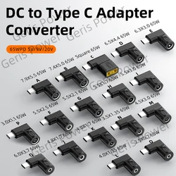 Adaptador Corriente USB-C 65W Compatible MacBook y Xiaomi