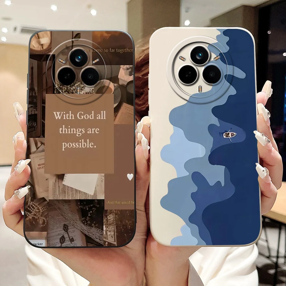 Para Realme 14 Pro 5G funda RMX5056 Cool moda máquina pintada cubierta suave TPU funda de teléfono para Realme 14 Pro Realme14 Pro + 5G bolsas - imagen 2