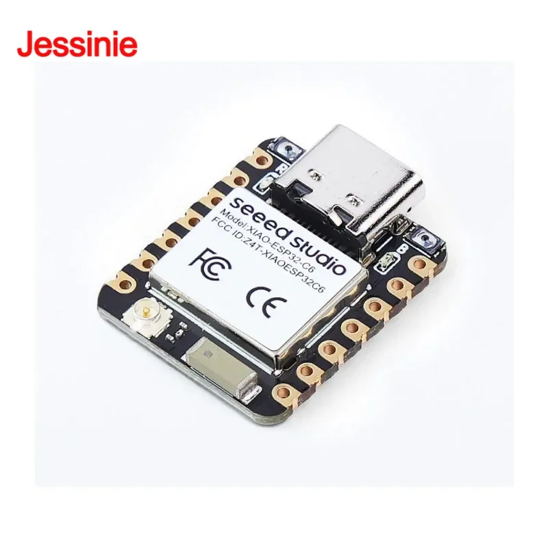10 uds/1 unidad ESP32 Seeed Studio XIAO ESP32C6 WiFi 6 + compatible con Bluetooth Ble 5 compatible con Zigbee Matter Placa de desarrollo inalámbrico - imagen 3