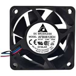 Ventilador Delta DC con Alarma de Error para Equipos Electrónicos