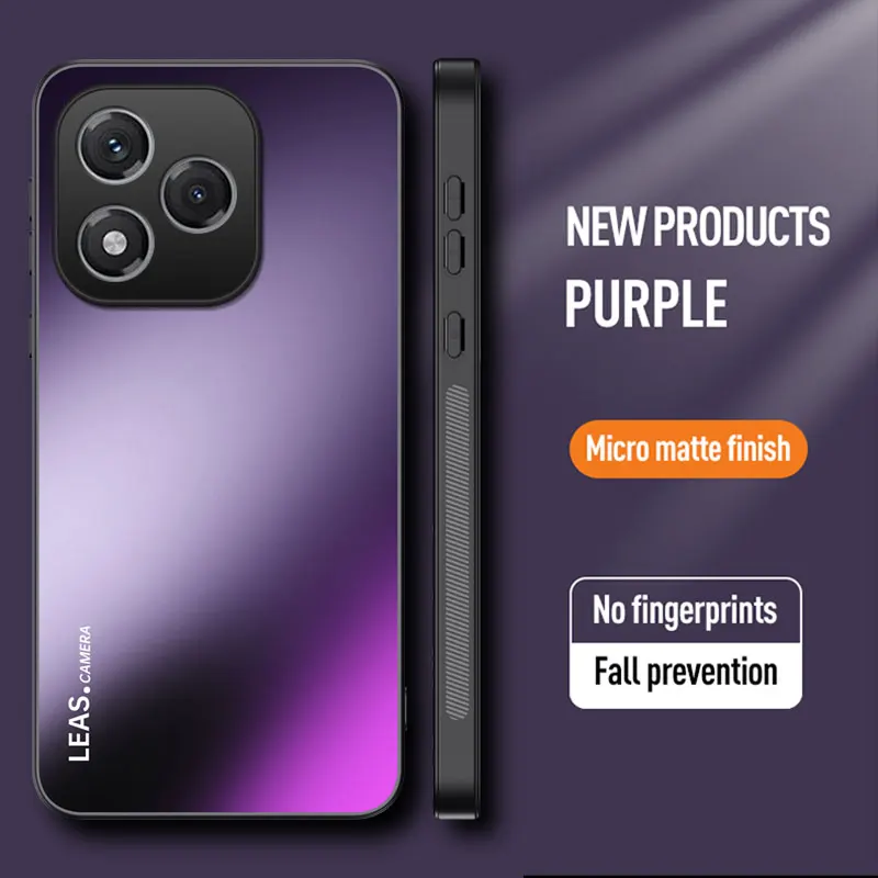 Para Huawei Honor 400 Lite funda dura de PC AG mate funda protectora trasera para Huawei Honor400 lite funda completa para teléfono