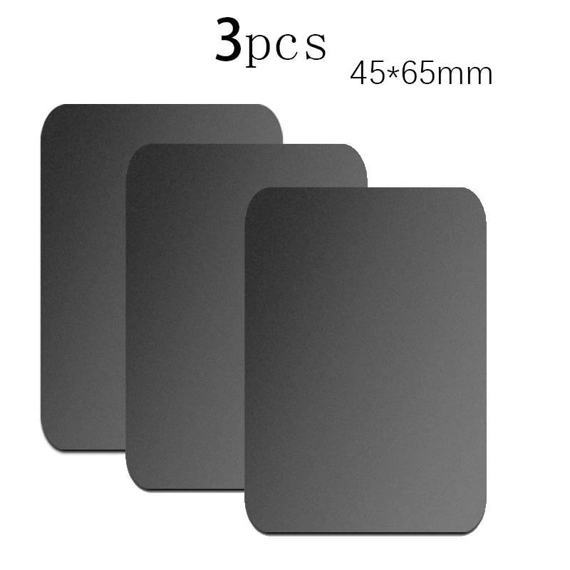 3PCS Black 45x65