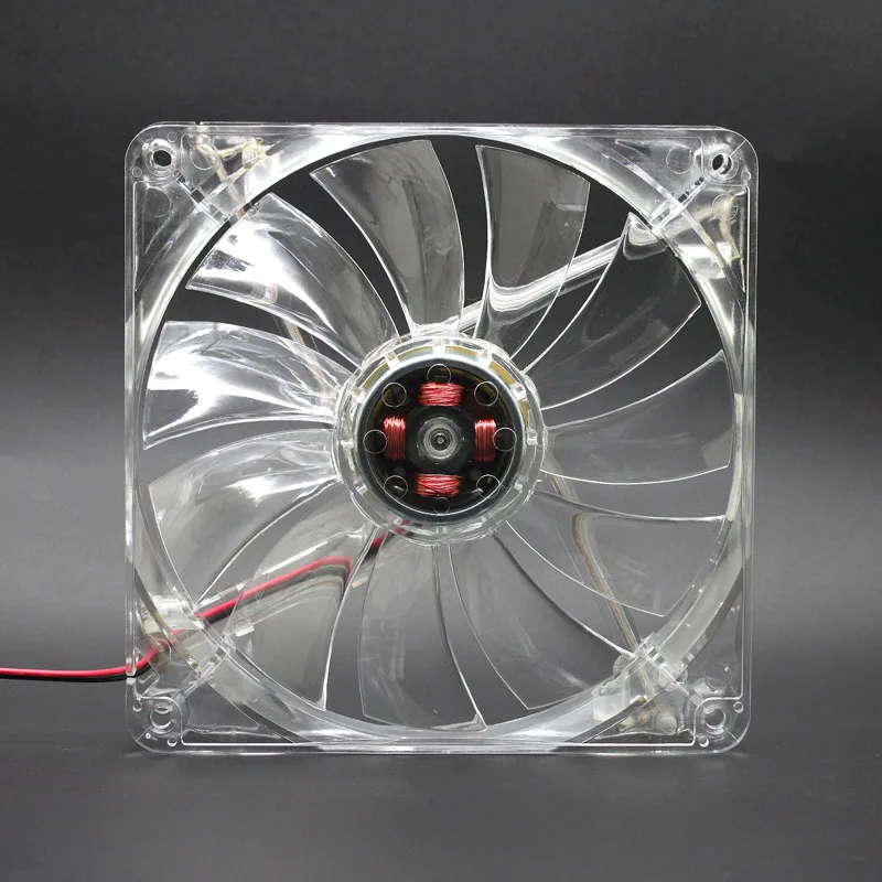 Ventilador de globo RL4R B1352512HH S1352512H 12V 0.33A 0.45A 13,5 CM, ventilador de refrigeración LED de potencia del chasis, enfriador LED de 135x135x25mm - imagen 2