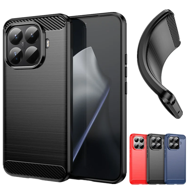 Funda Flexible de TPU para Xiaomi 15T Pro Mi 15T 5G, funda protectora a prueba de golpes, funda, Fundas