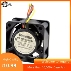 Para Panaflo de FBK04F12H 4020 12V 0.2A ventilador de refrigeración de 3 cables