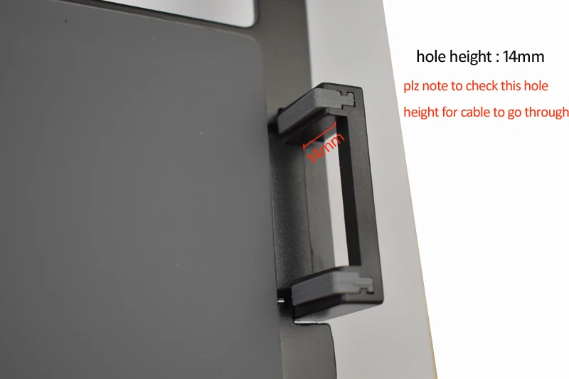 Piezas de bricolaje para OL-3L OL-3T 10 "-17" abrazadera de accesorio de montaje de bandeja para portátil aluminio negro plateado - imagen 5