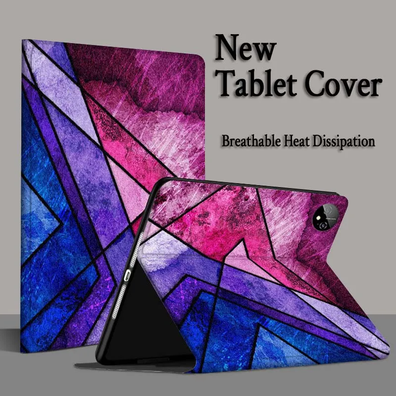 Funda creativa colorida geométrica para Huawei MediaPad MatePad Air M6 M5 M2 T10s T5 C5e 10 11 12X10,8 SE Pro - imagen 4