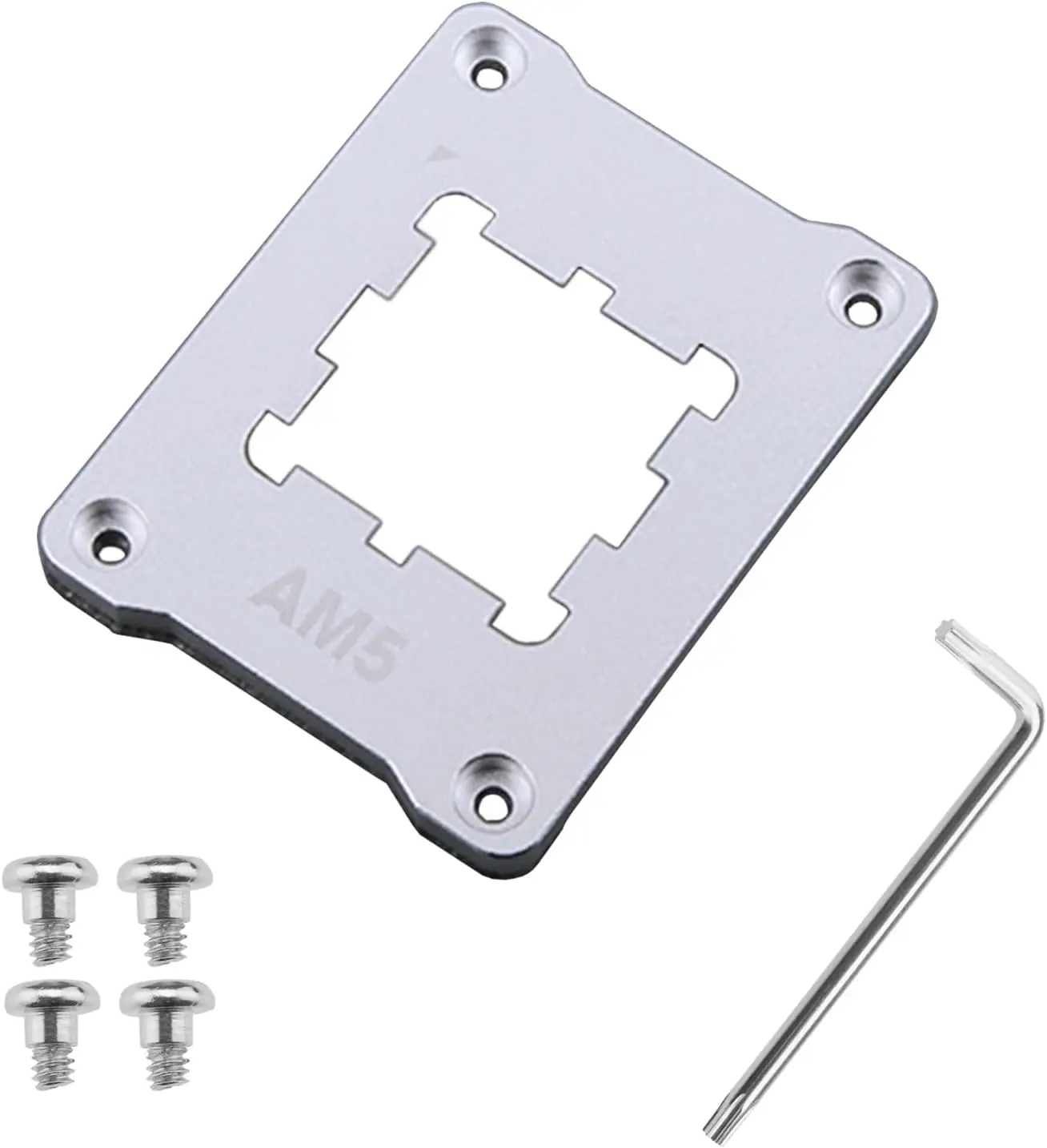 Soporte de CPU de placa base, marco de contacto de CPU AMD AM5 para Kit de marco seguro, hebilla antiflexión - imagen 3