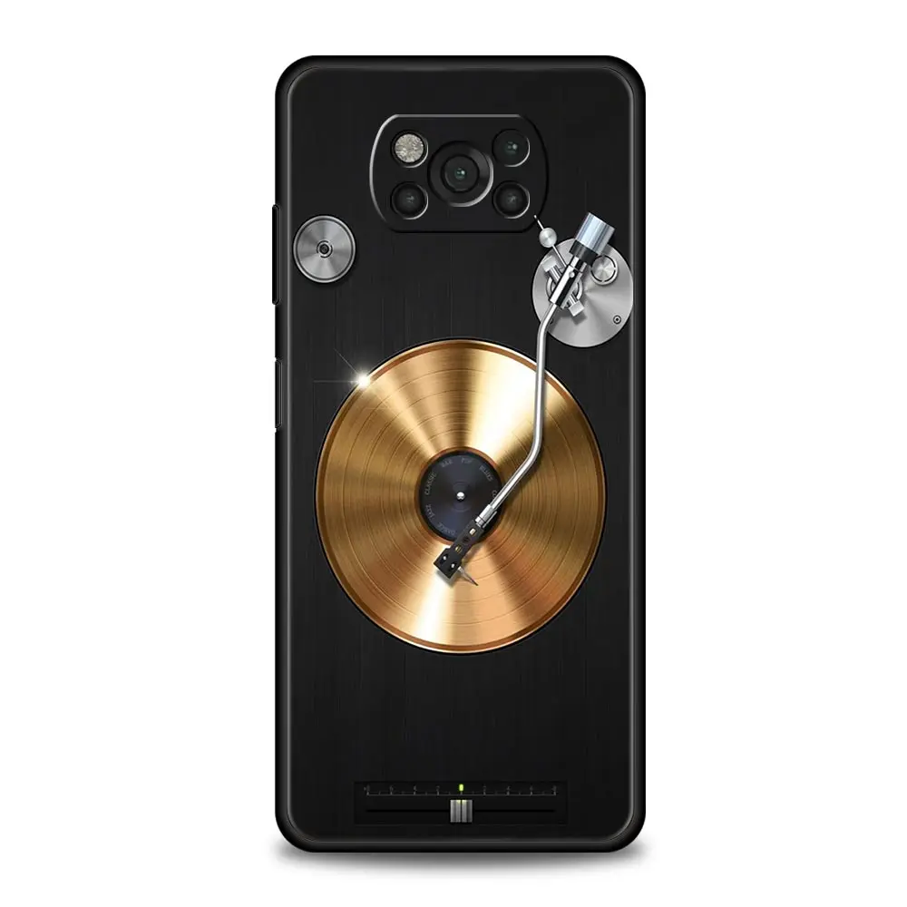 Funda de teléfono con cinta de casete antigua Retro Vintage para Xiaomi Poco X6 X5 Pro X4 X3 NFC F5 Pro F4 F3 GT M5 M4 Pro 5G M3 C51 C50 - imagen 2