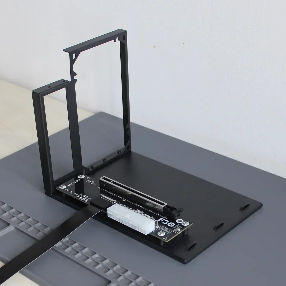 Cable elevador PCIe 5,0 x4, 128Gbs, M.2 Key M NVMe a x16, tarjeta gráfica externa, adaptador eGPU GEN 5 PCI-E para tarjeta gráfica, 25cm, 50cm - imagen 5